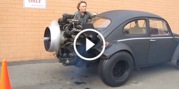 vw radial engine in volkswagen beetle 2