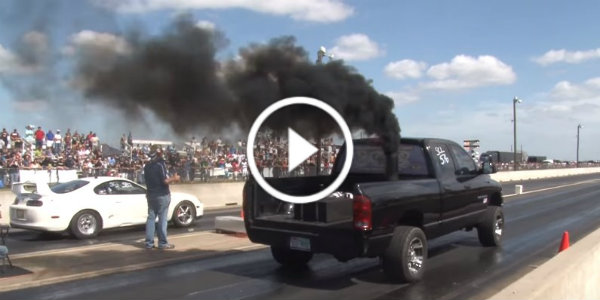 1100HP Truck SMOKES Turbo SUPRA 2