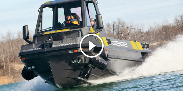 boat truck Gibbs Amphibian PHIBIAN! Boat-Truck with High Performance Abilities On Land & Water! 12
