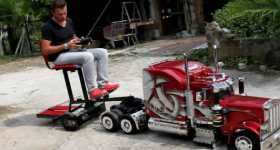 Model Truck Peterbilt 359 RC 1