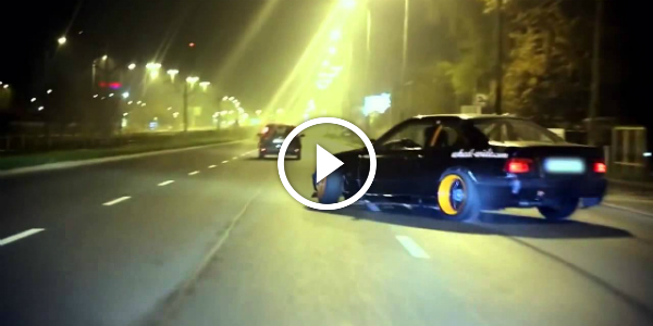 STREET DRIFTING Our FAVORITE Video!!!! DRIFTING On The Streets In Poland!