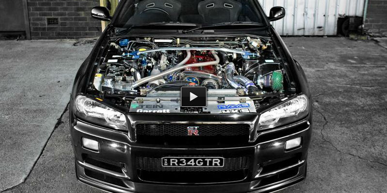 nissan Skyline R34 GTR V SPEC II