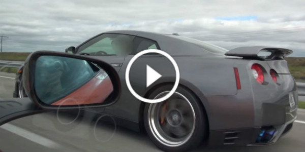 Street Dig Race! McLaren Vs 2014 R35 GT-R! 2