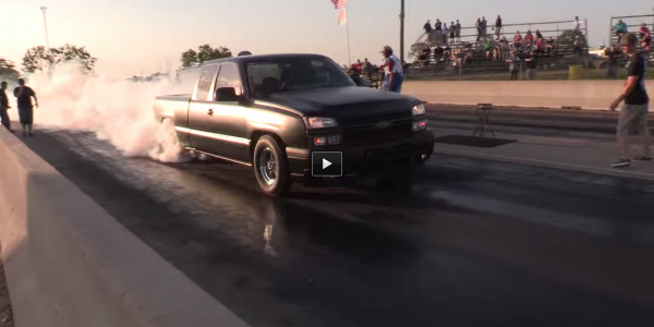 turbo chevy truck smoke highway