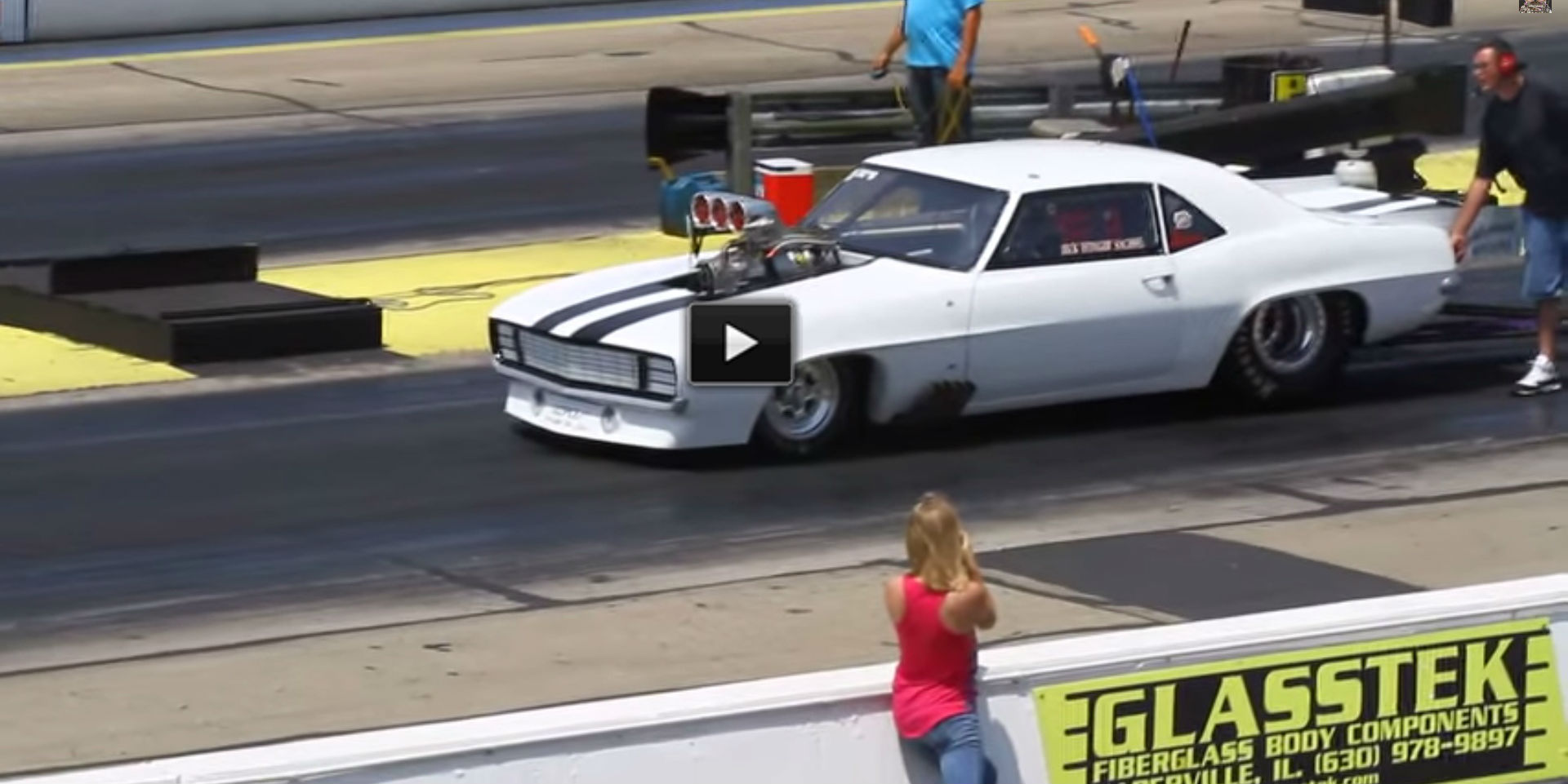 Blown Alcohol Injected 1969 chevy camaro