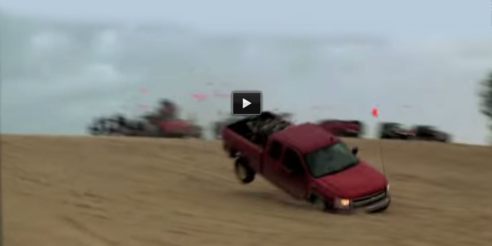 Chevrolet Silverado TRUCK crash jump