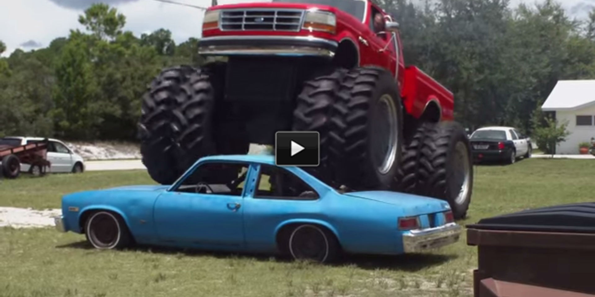 Monster Truck Run Over