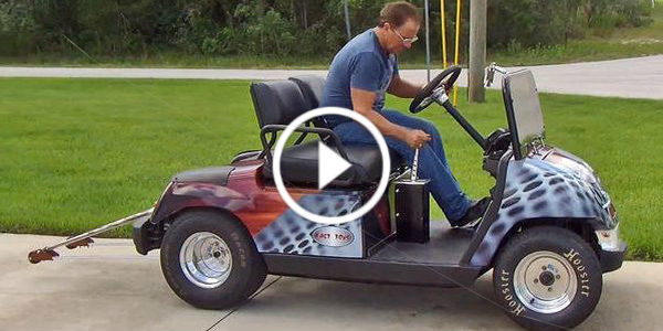Hayabusa Powered Golf Cart 2