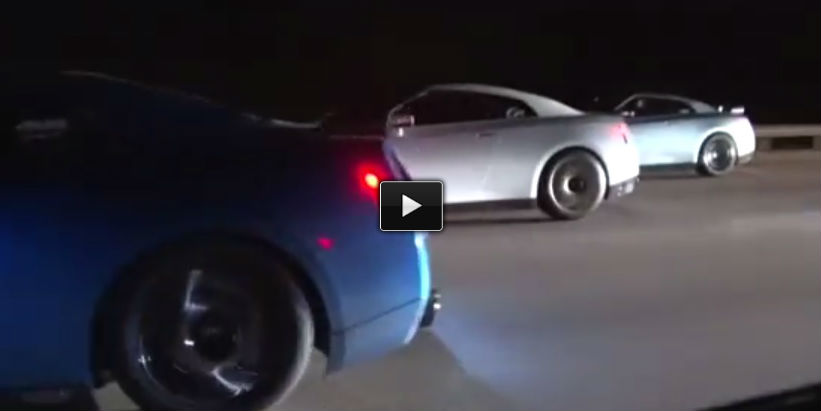 CRAZY Street RACING nissan gtr