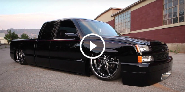 Bagged Lowrider Chevy Pickup Truck! This Thing Will Blow Your Mind! 2