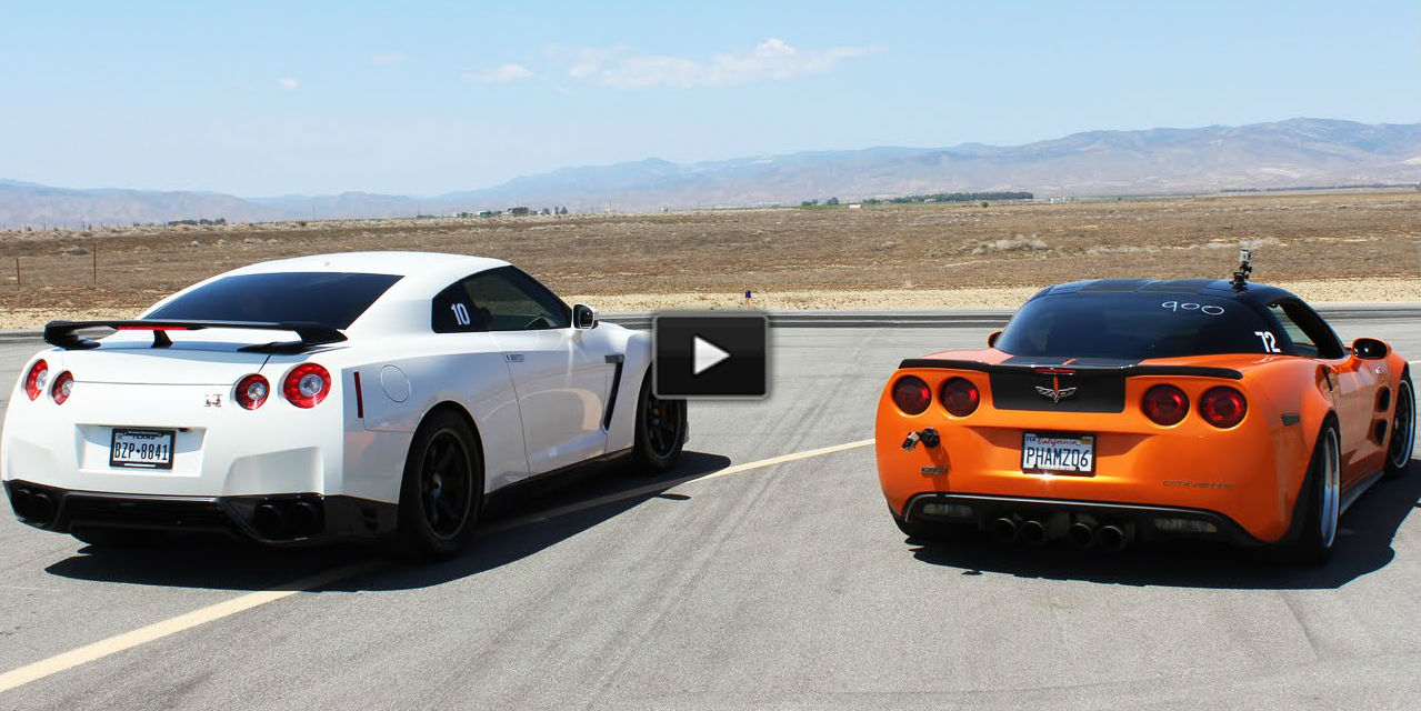 Ultimate Drag Racing C6 Z 06 Vs GTR Vs GT500 Vs Twin Turbo Z 06
