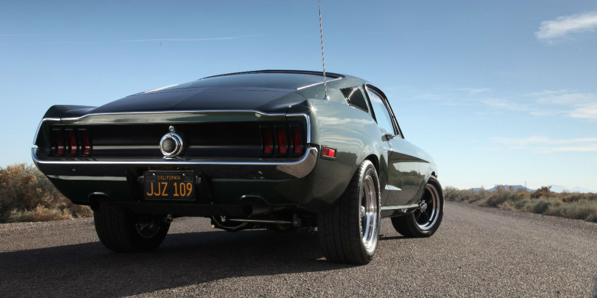 Steve McQueen Bullitt 1968 ford mustang tribute