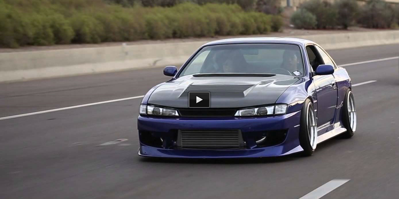 Nissan s14 drift amazing car!