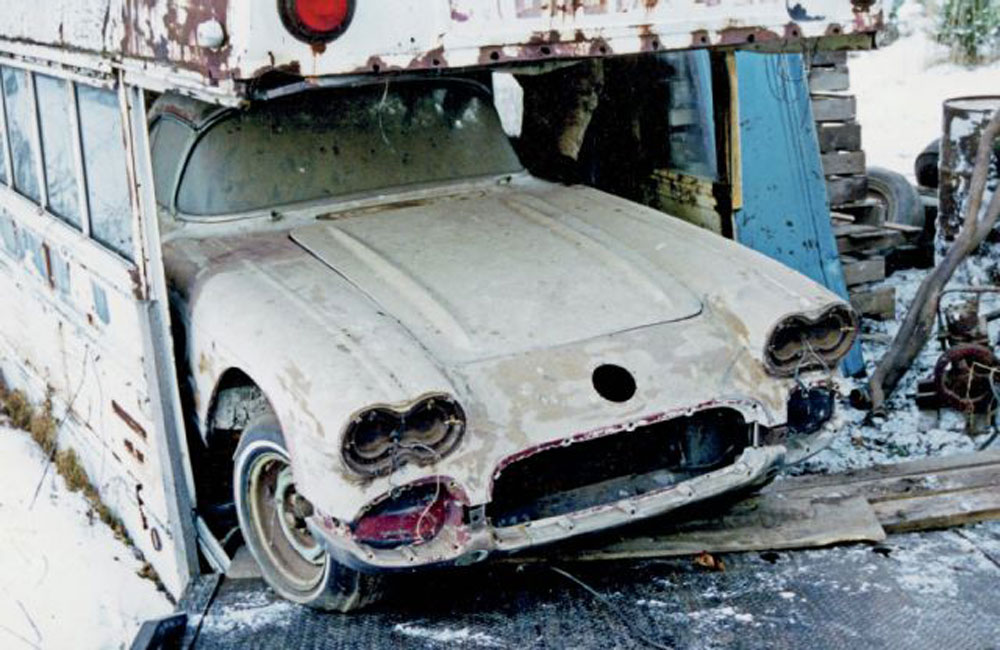 1959 chevrolet corvette oldtimer