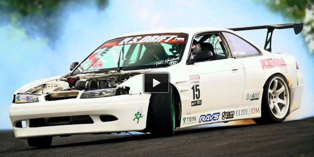 v8 drift white car race car