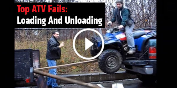 BEST EVER ATV Quad Bike Loading Unloading Fails Accidents 2 Bike Loading