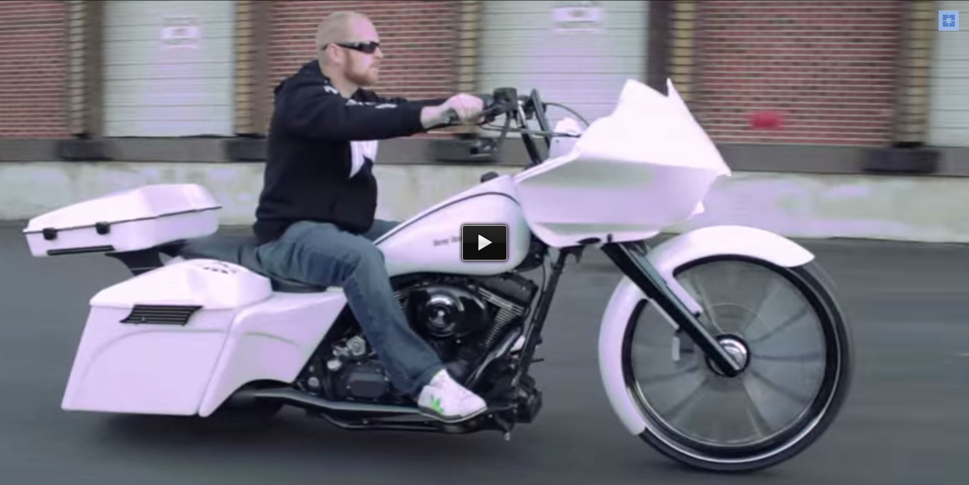 Baddest 26" Harley Bagger