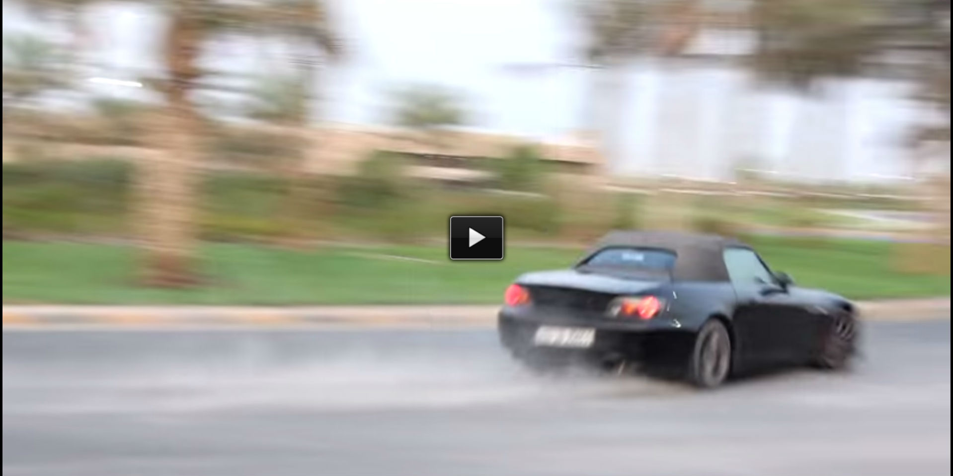 Honda S2000 Street Drifting
