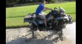 Mud Hole Challenge ATV Mudding vehicle 1