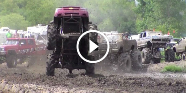 Powerful Truck at 2014 Michigan Mud Jam 2