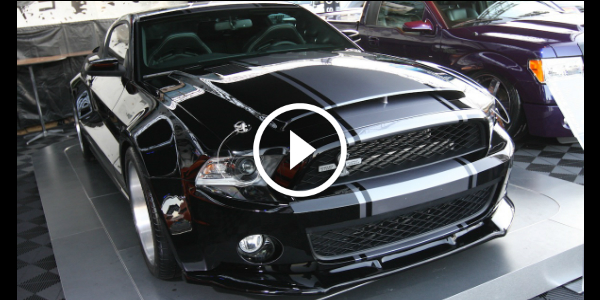 SEMA Ford Mustang Shelby GT500 Super Snake by Galpin Auto Sports! 2 Black Ford Mustang Shelby
