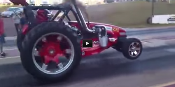 Twin Turbo Diesel Race TractorTwin Turbo Diesel Race F1 Tractor