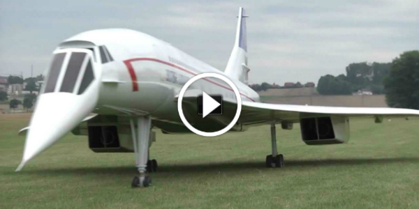 Twin Turbo Powered Concorde RC Plane! I Know We All Want One! Dear Santa
