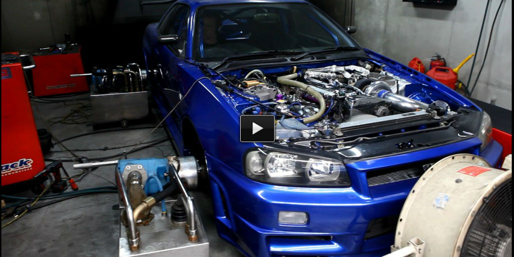 T88 34D nissan gtr dyno explosion