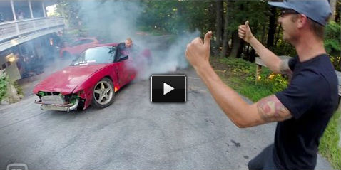 Ryan Tuerck Formula Drift garage