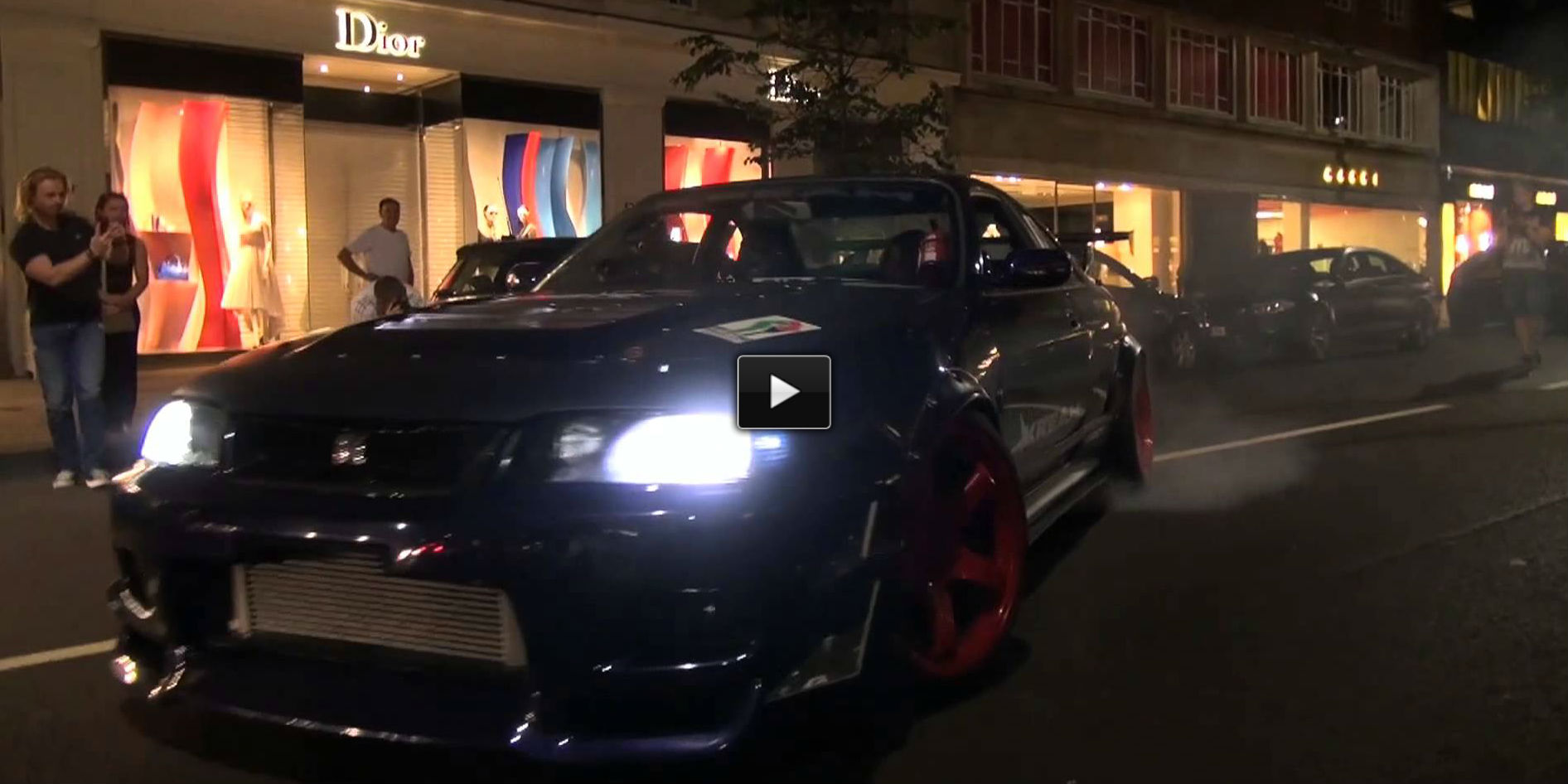 GTR Drifting nissan r33