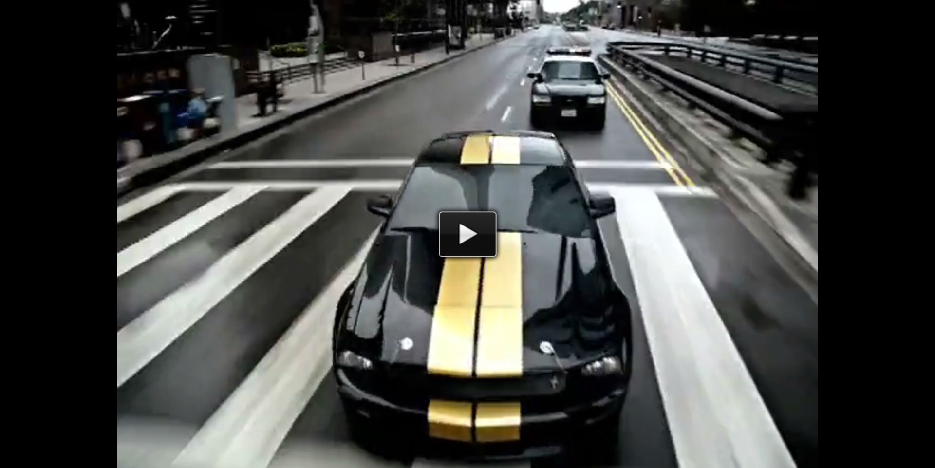 Shelby GT Police Chase Commercial