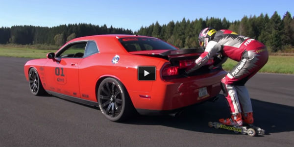 Dirk Auer Fast Roller Blades dodge challenger srt8 skateboarding daredevil