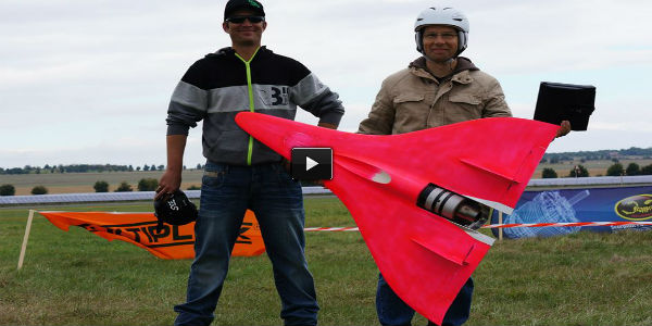 Fastest RC Jet goes 440 MPH Turbine powered