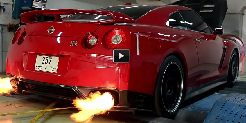 Nissan 1100HP GTR in Dubai