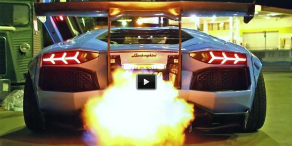 Liberty Walk ARMYTRIX Lamborghini Aventador LP720-4 Armytrix Exhaust