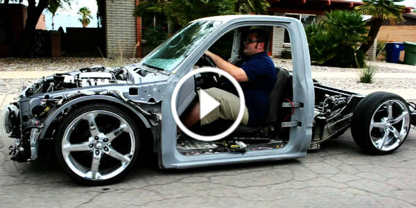 Custom Built Invisible Body Dropped Toyota Tacoma project 2