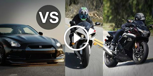 GTR vs R1 yamaha vs suzuki