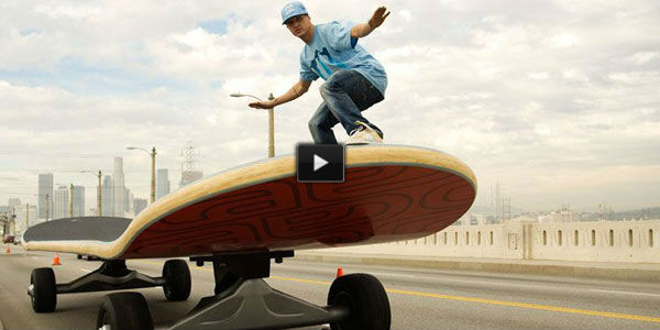 Rob Dyrdek giant Skateboard