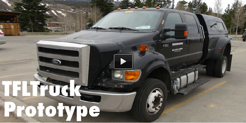 Mystery Ford F650 Truck Pickup Truck Prototype