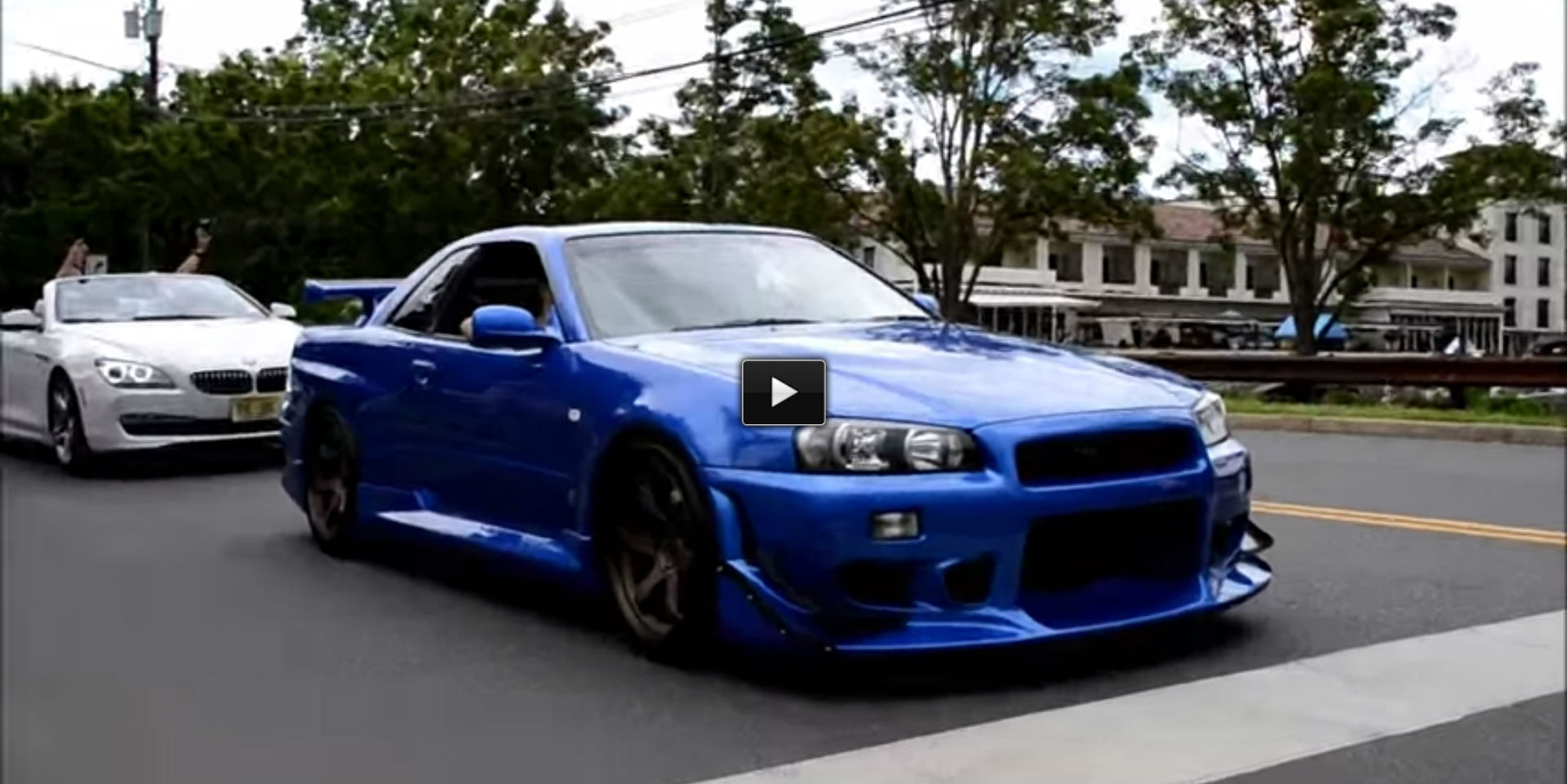 GTR Exhaust System MODDED Nissan Skyline R34 LOUD REVS