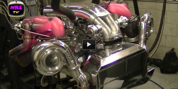 632 BBC nre Blows Dyno