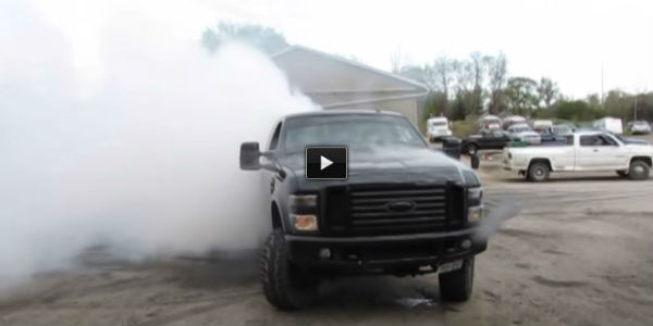 Powerstroke Blows Up Ford F250 Pickup Truck