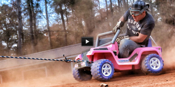 Pink Barbie Jeep Cardboard Rodeo Barbie Jeep Dale Earnhardt Jr