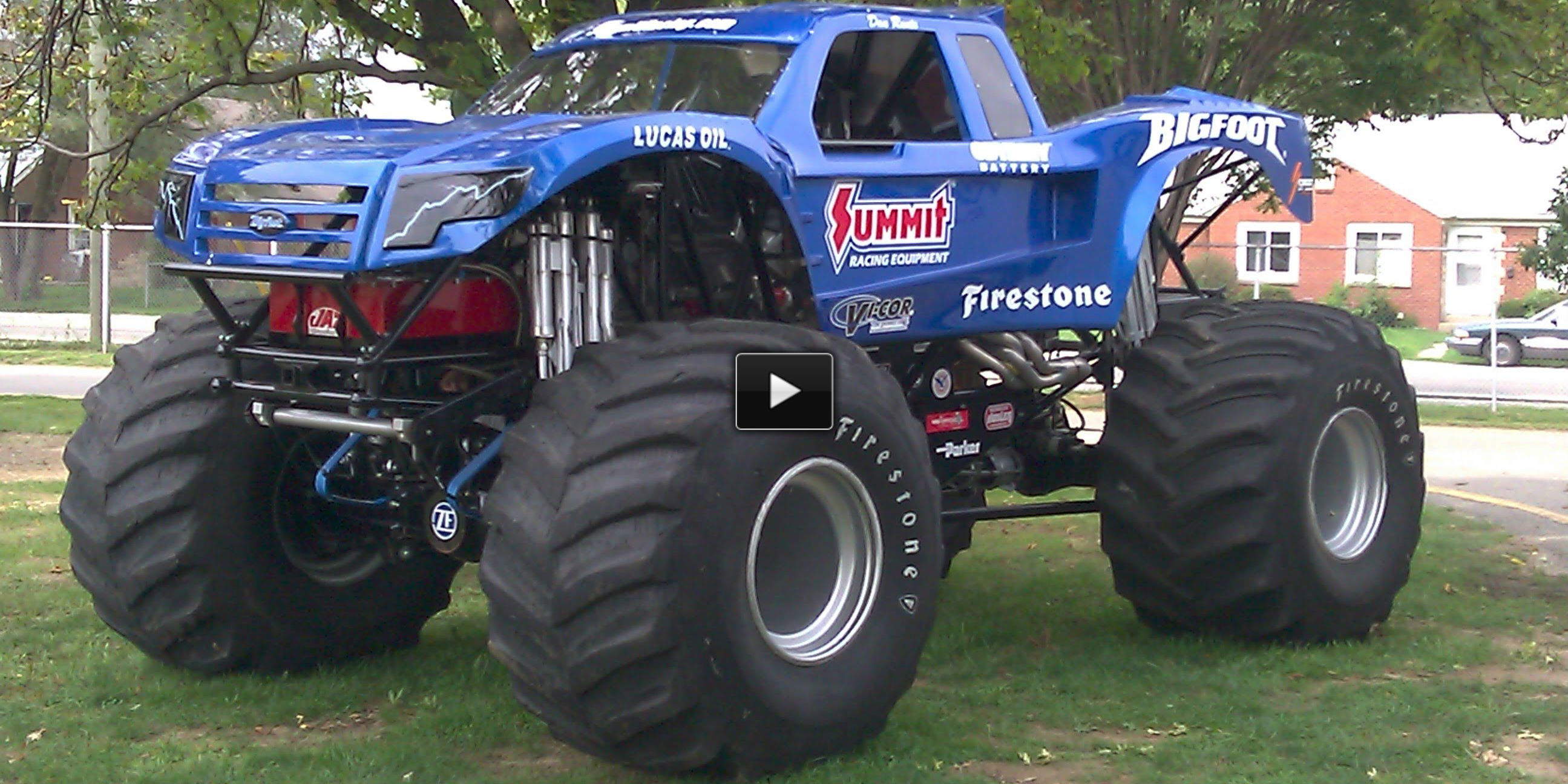 Bigfoot's Record Longest Ramp Jump! Skip to 2023 to See It!