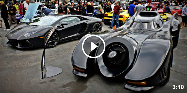 Batmobile vs Lamborghini