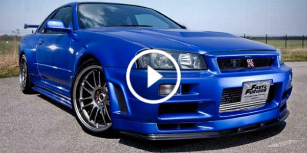 Original Nissan Skyline gtr fast and furious 4 paul walker