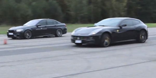 M5 BMW vs Ferrari FF