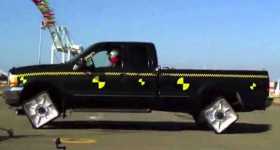 No Vibrations With Square Wheels ON Mythbusters 1