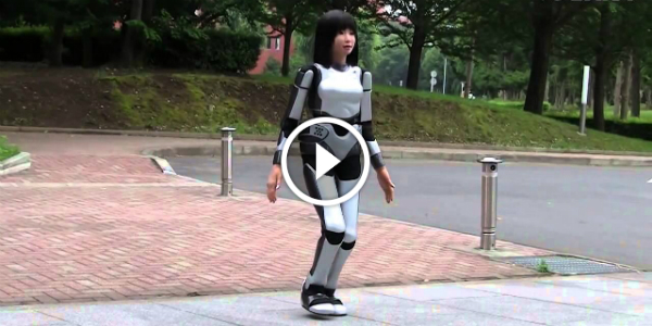 This Robot Can Walk Like A Human! Really Fascinating Walking Robot