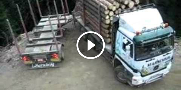Truck Driver Shows His Awesome Talent! Godlike Skills And Epic Truck Turning!